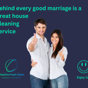Behind every good marriage is a Great house Cleaning Service